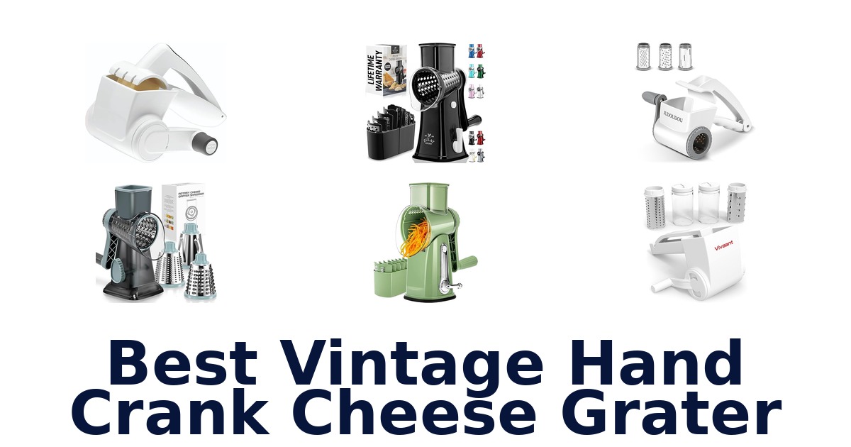 best vintage hand crank cheese grater