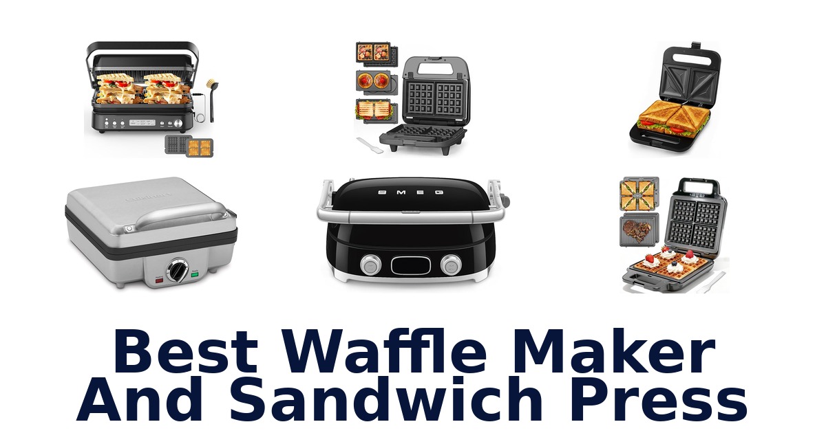 best waffle maker and sandwich press
