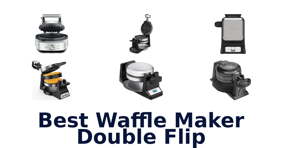 best waffle maker double flip
