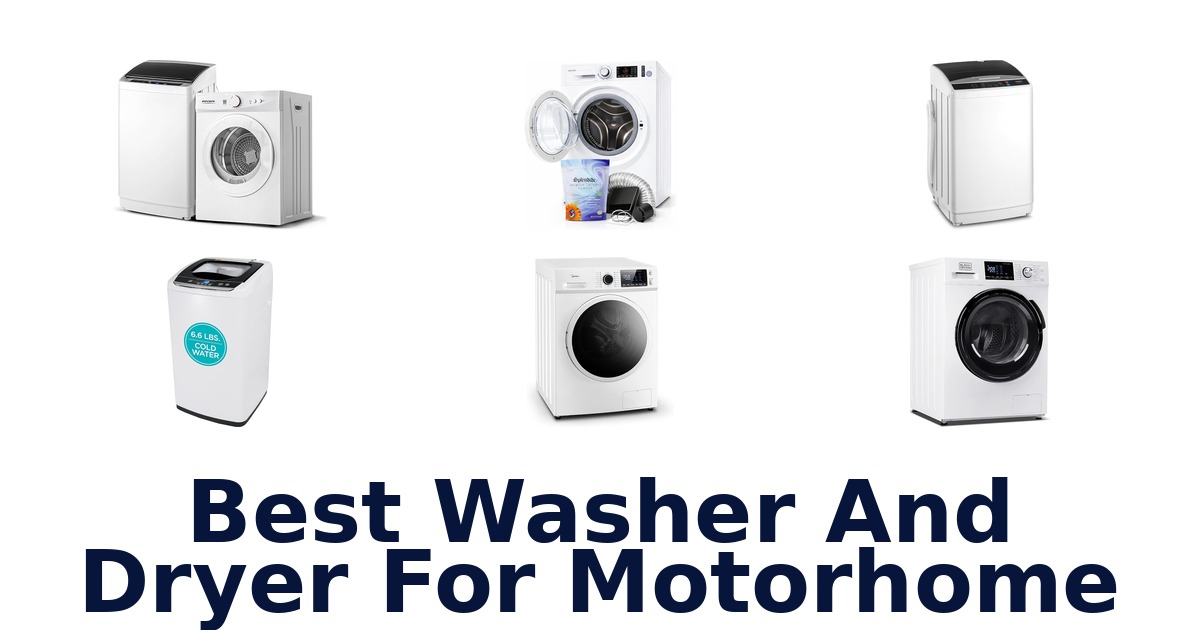 best washer and dryer for motorhome