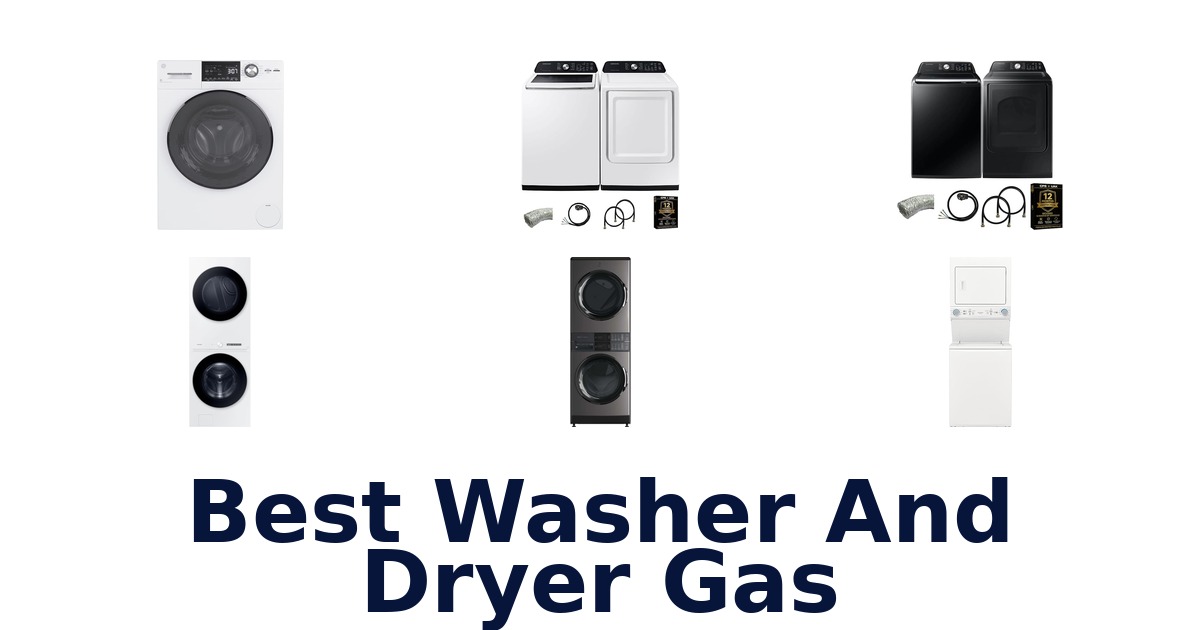 best washer and dryer gas