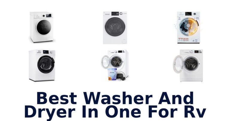 best washer and dryer in one for rv