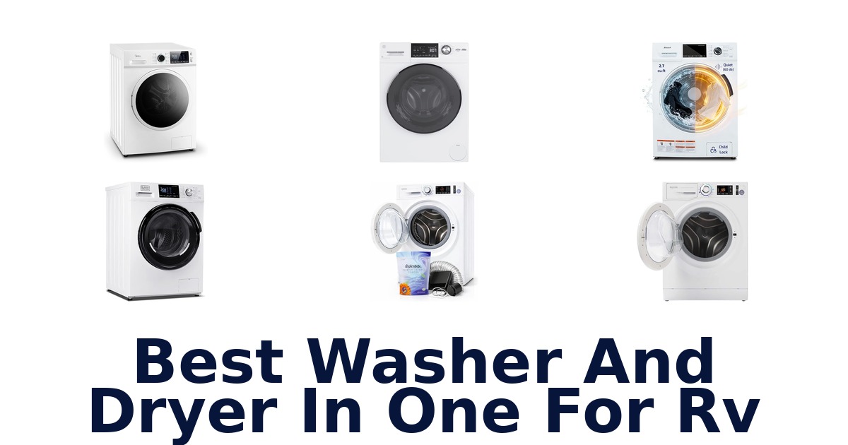 best washer and dryer in one for rv