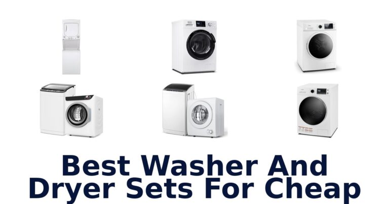 best washer and dryer sets for cheap