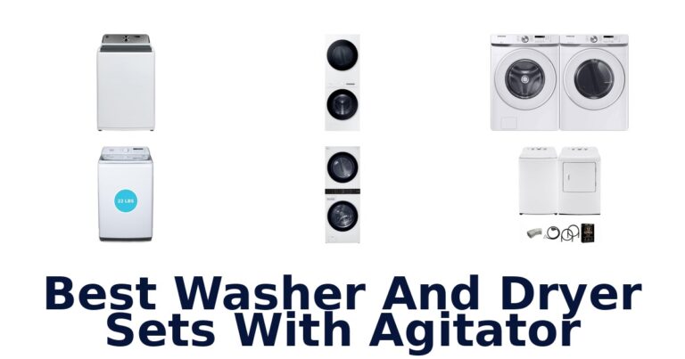 best washer and dryer sets with agitator