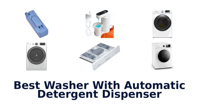 best washer with automatic detergent dispenser