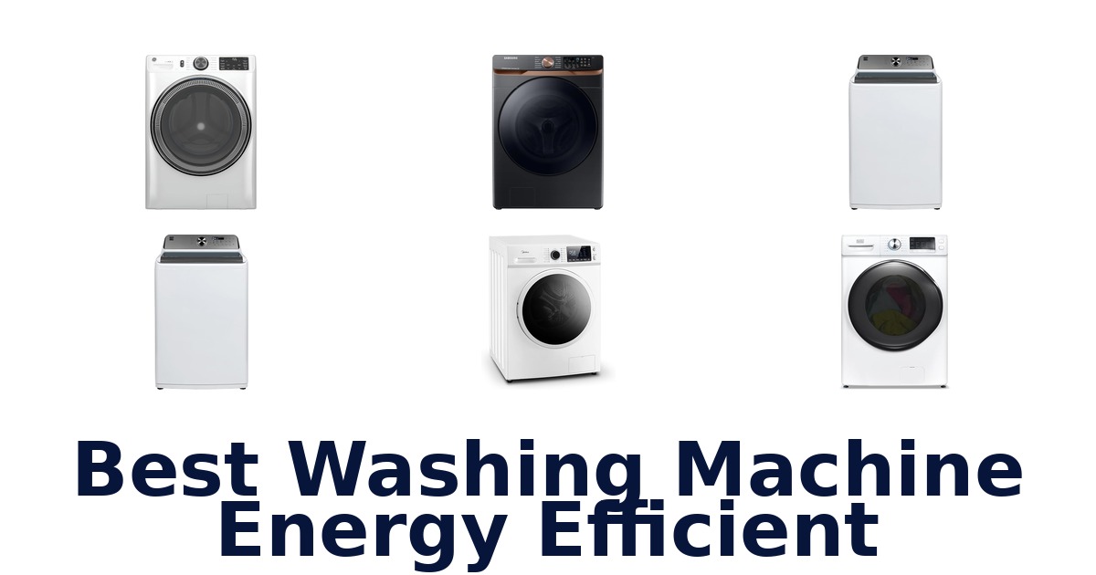 best washing machine energy efficient