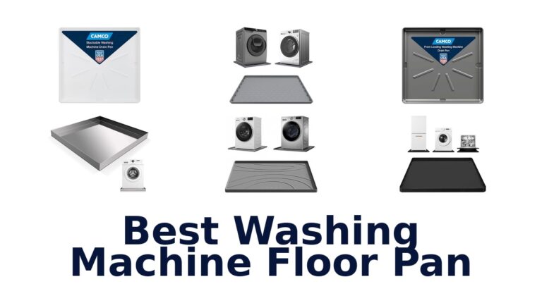 best washing machine floor pan