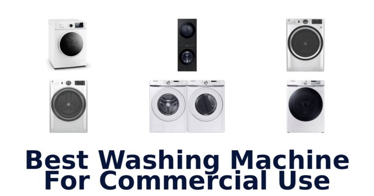 best washing machine for commercial use