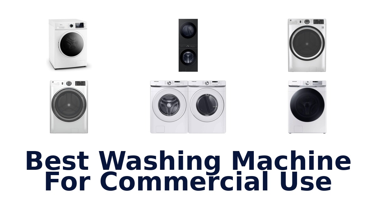 best washing machine for commercial use