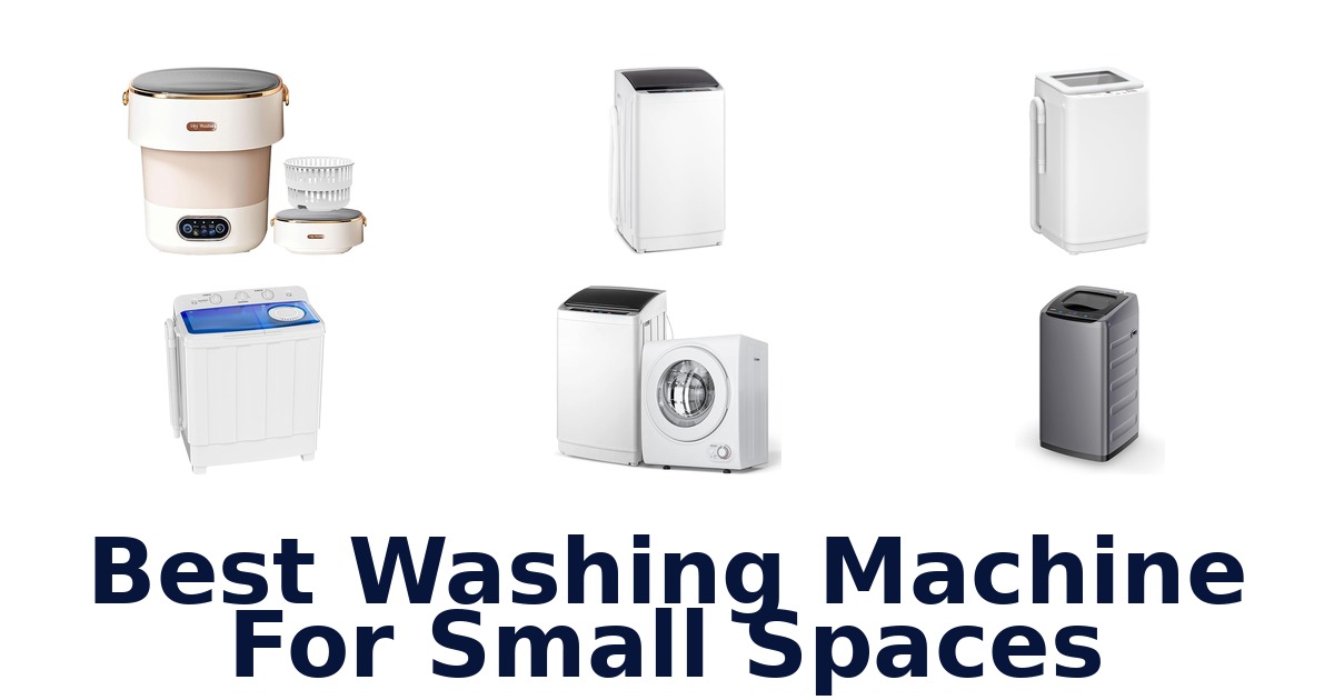 best washing machine for small spaces