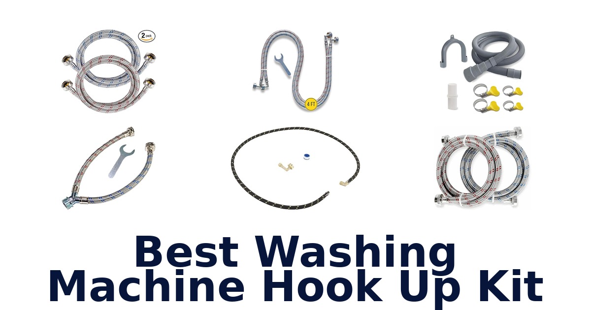 best washing machine hook up kit