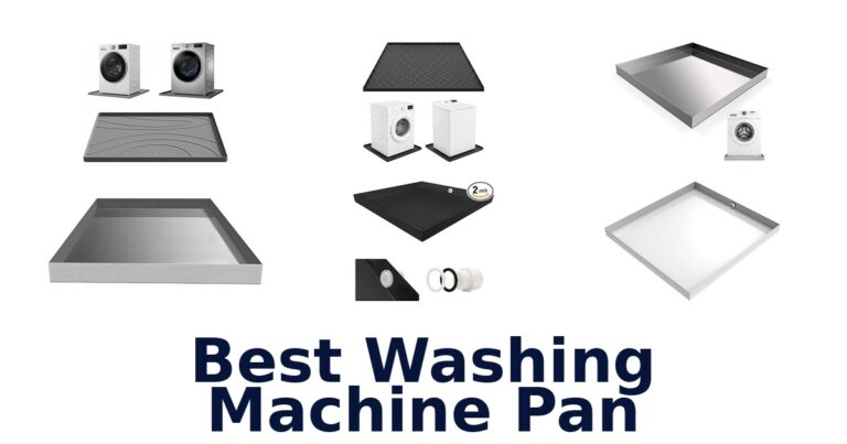 best washing machine pan