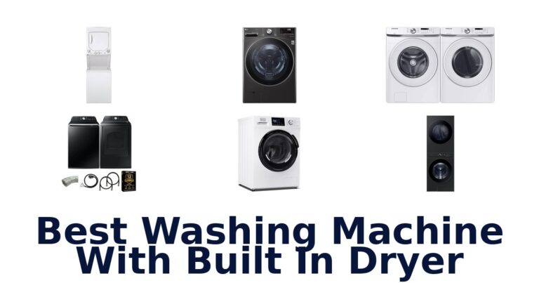 best washing machine with built in dryer