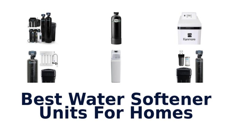 best water softener units for homes