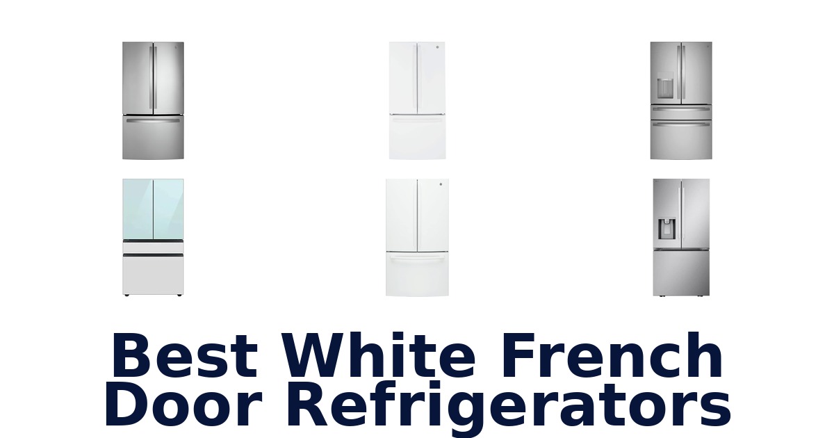 best white french door refrigerators