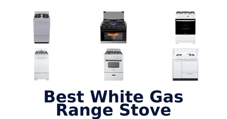 best white gas range stove