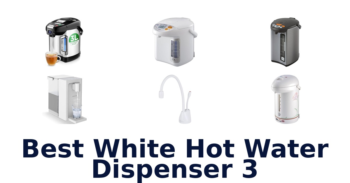 best white hot water dispenser 3