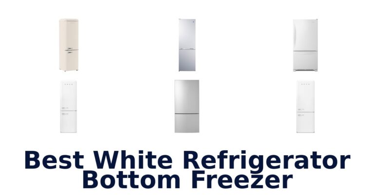 best white refrigerator bottom freezer