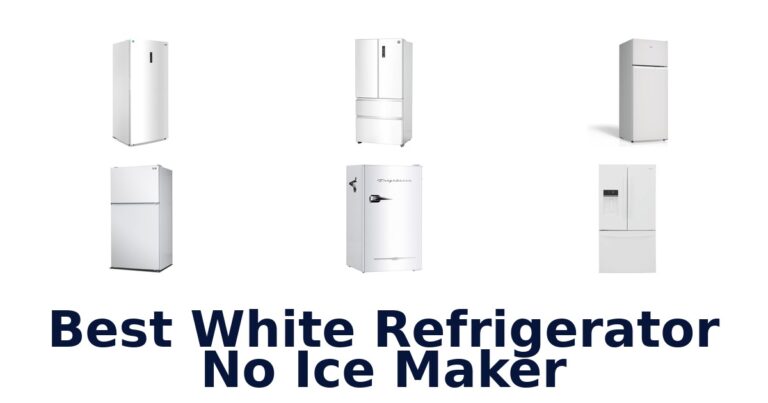 best white refrigerator no ice maker