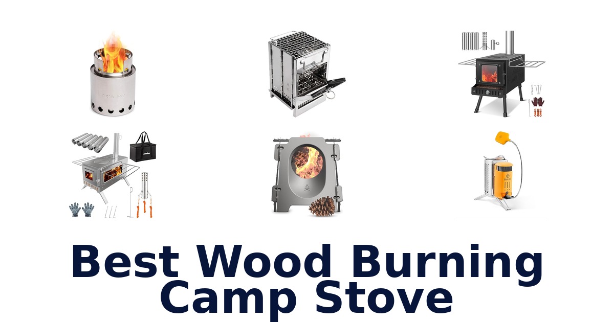 best wood burning camp stove