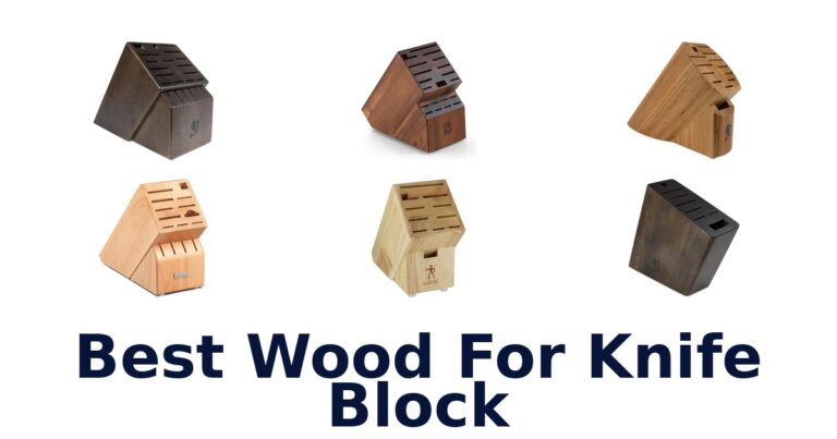 best wood for knife block