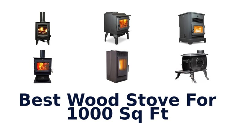 best wood stove for 1000 sq ft