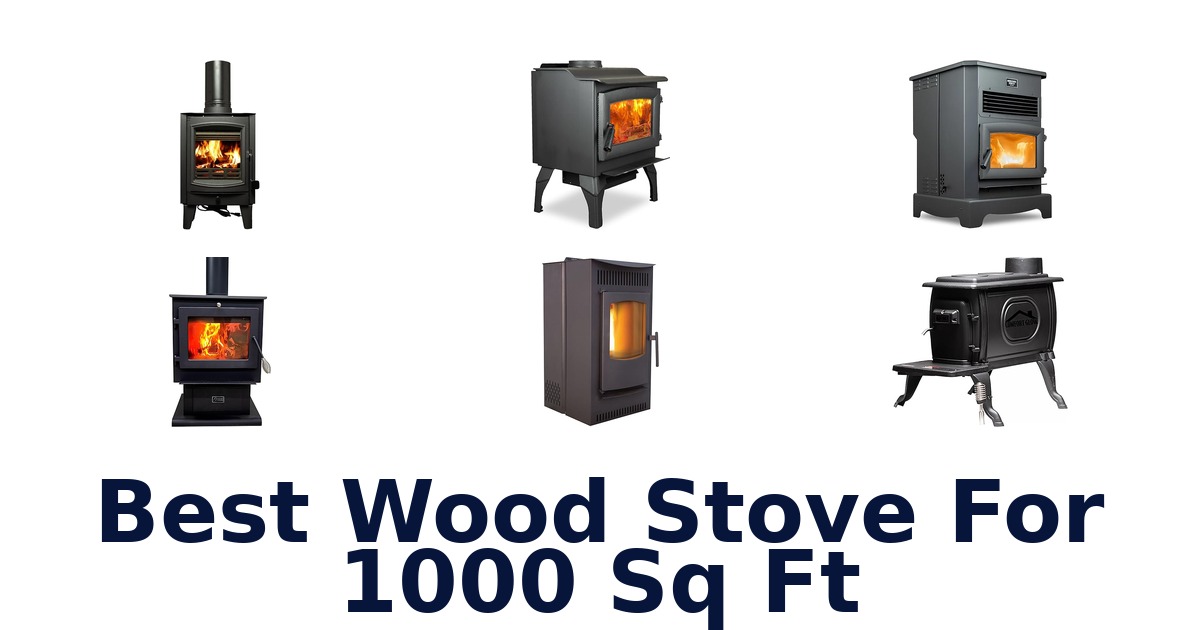 best wood stove for 1000 sq ft