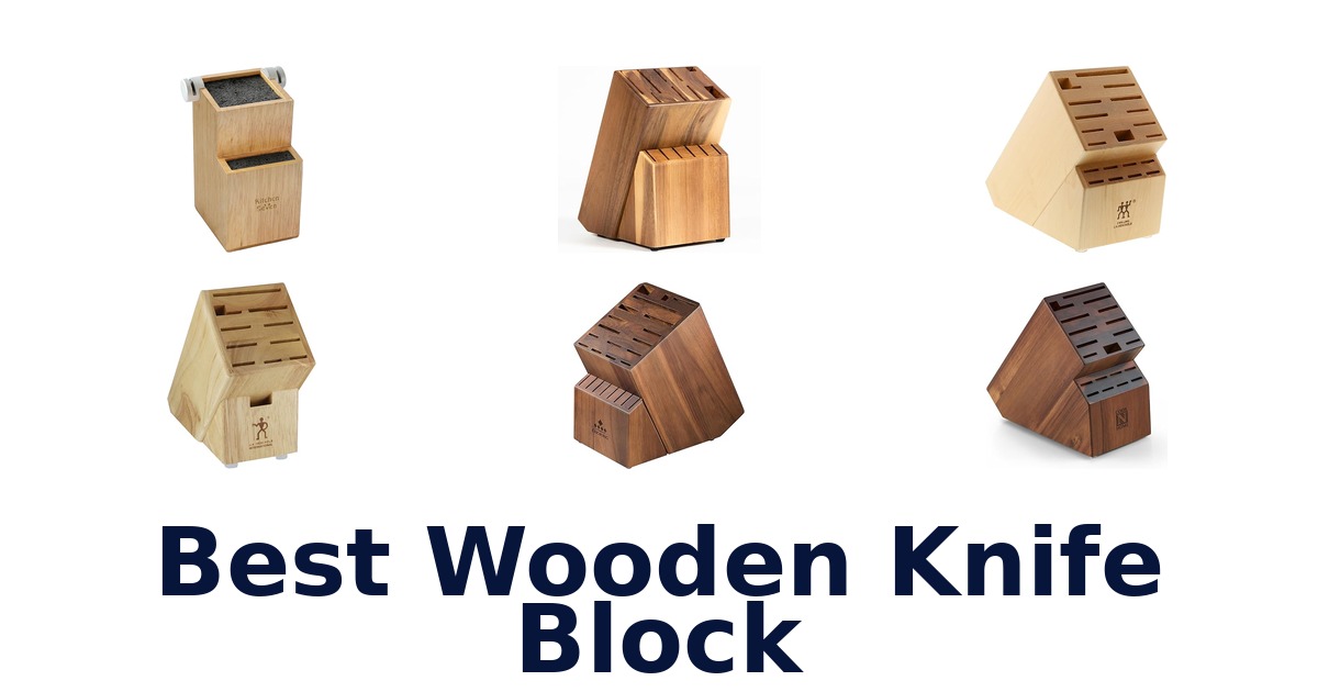 best wooden knife block