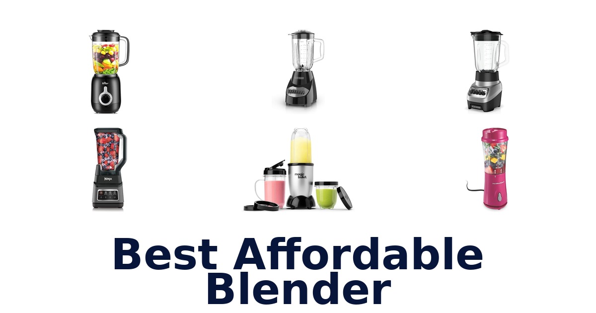 best affordable blender