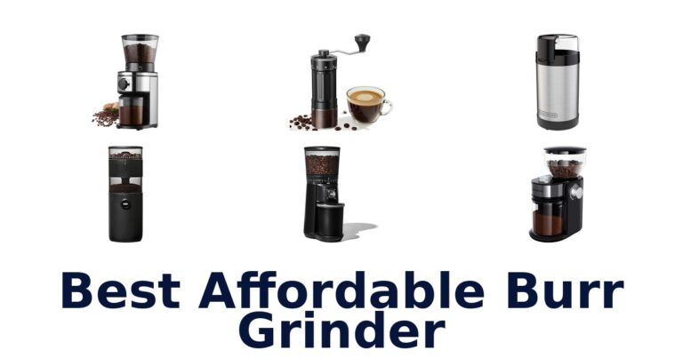 best affordable burr grinder