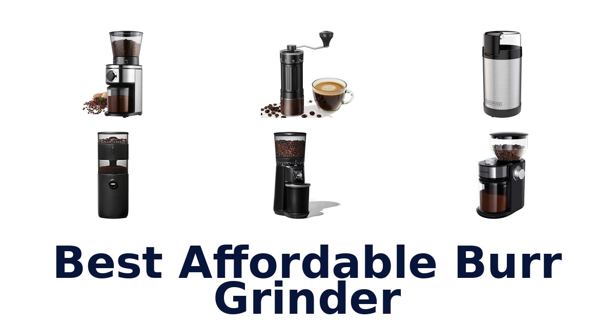 best affordable burr grinder