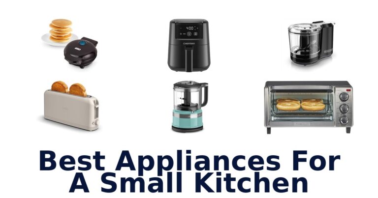 best appliances for a small kitchen