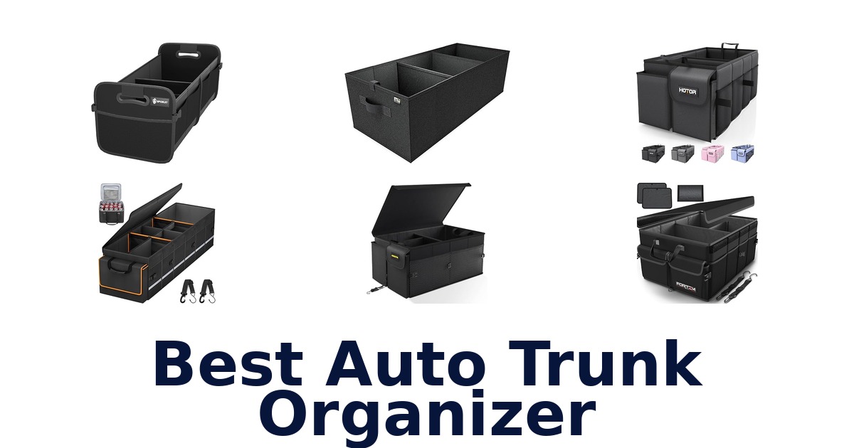 best auto trunk organizer
