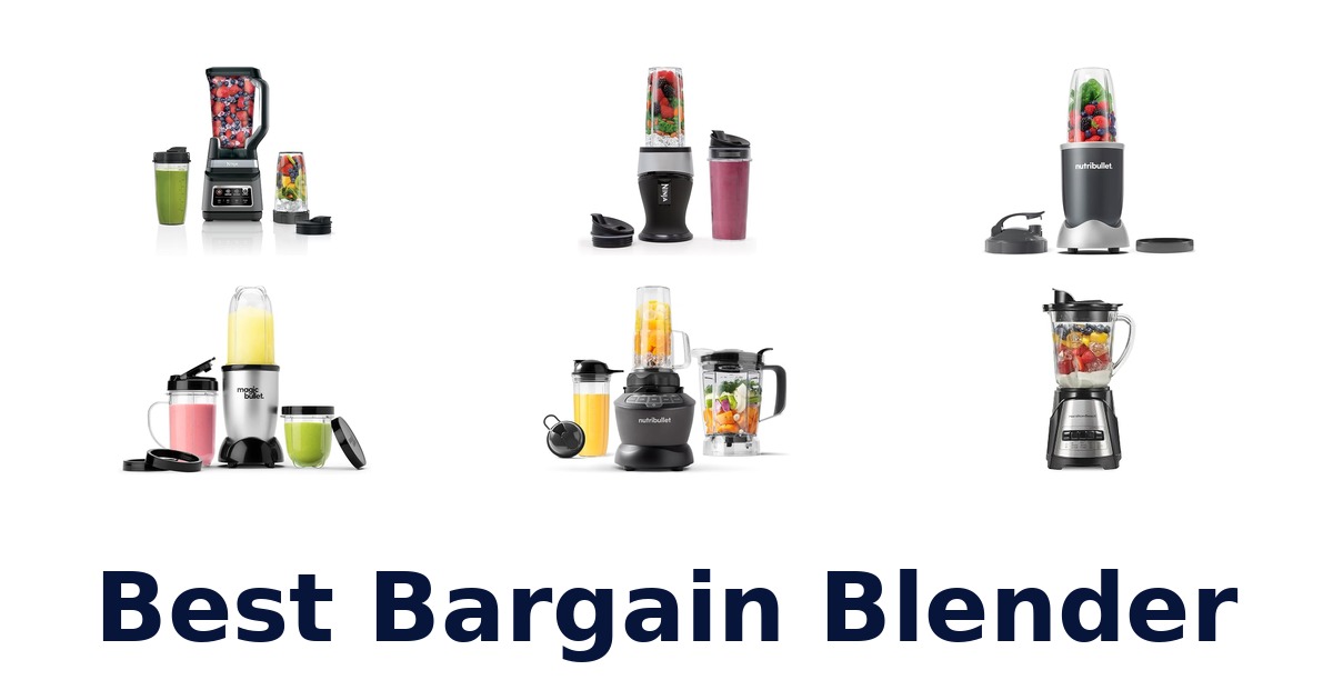 best bargain blender