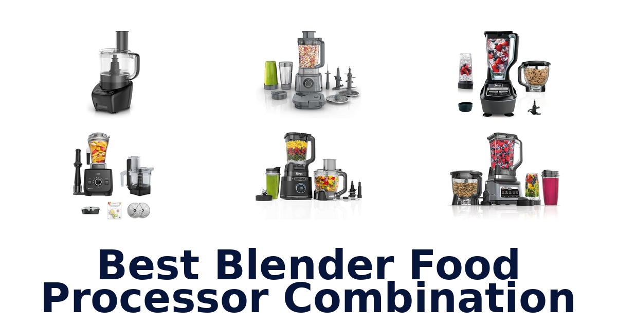 best blender food processor combination