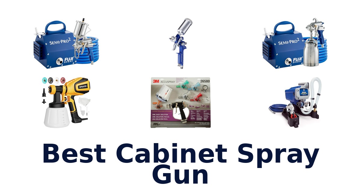 best cabinet spray gun