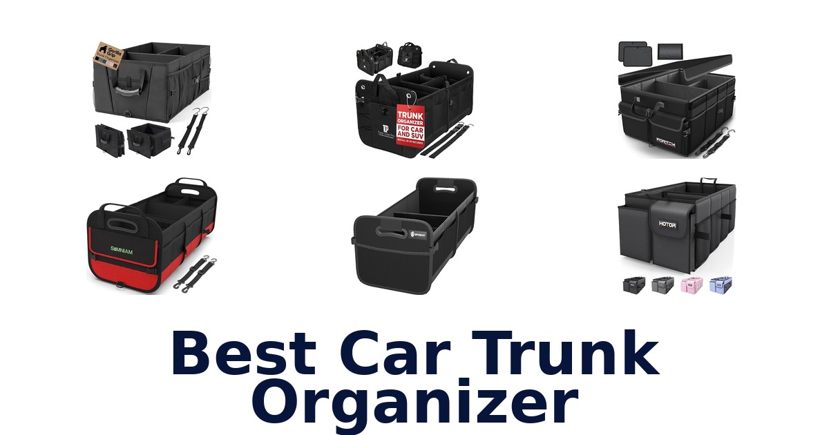 best car trunk organizer