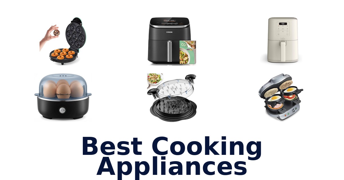 best cooking appliances
