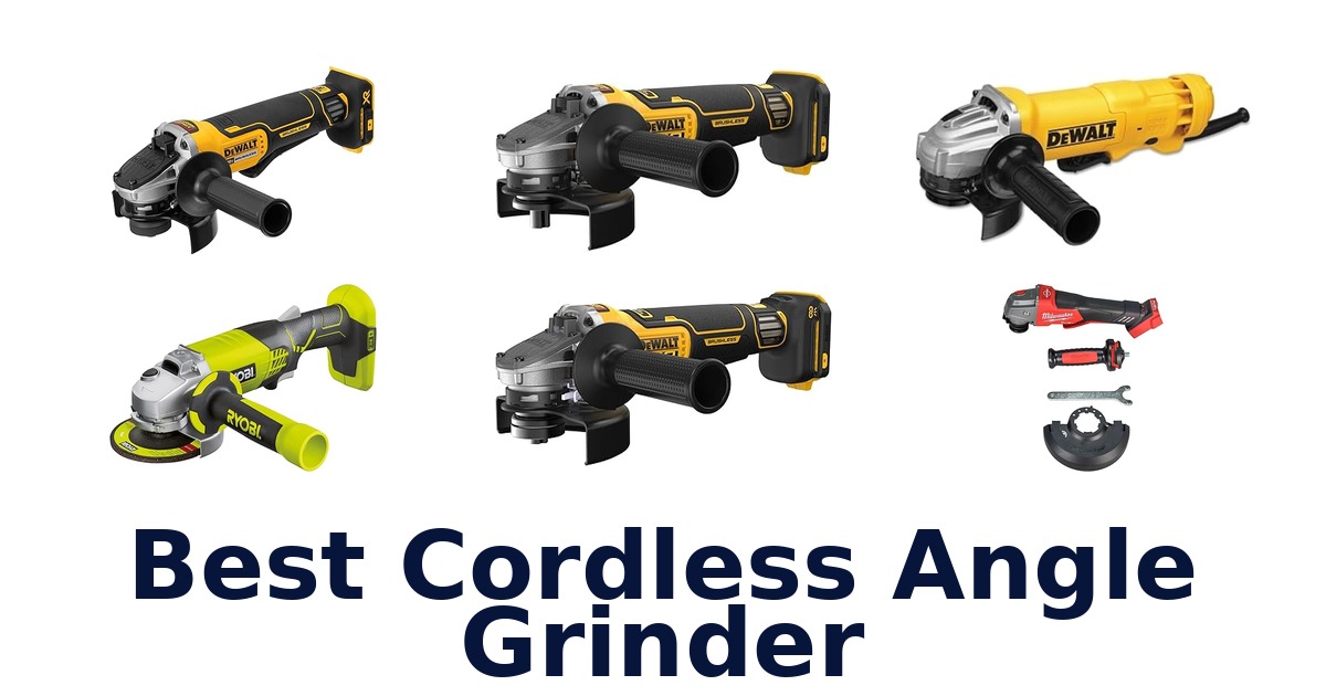 best cordless angle grinder