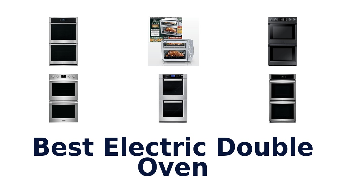 best electric double oven