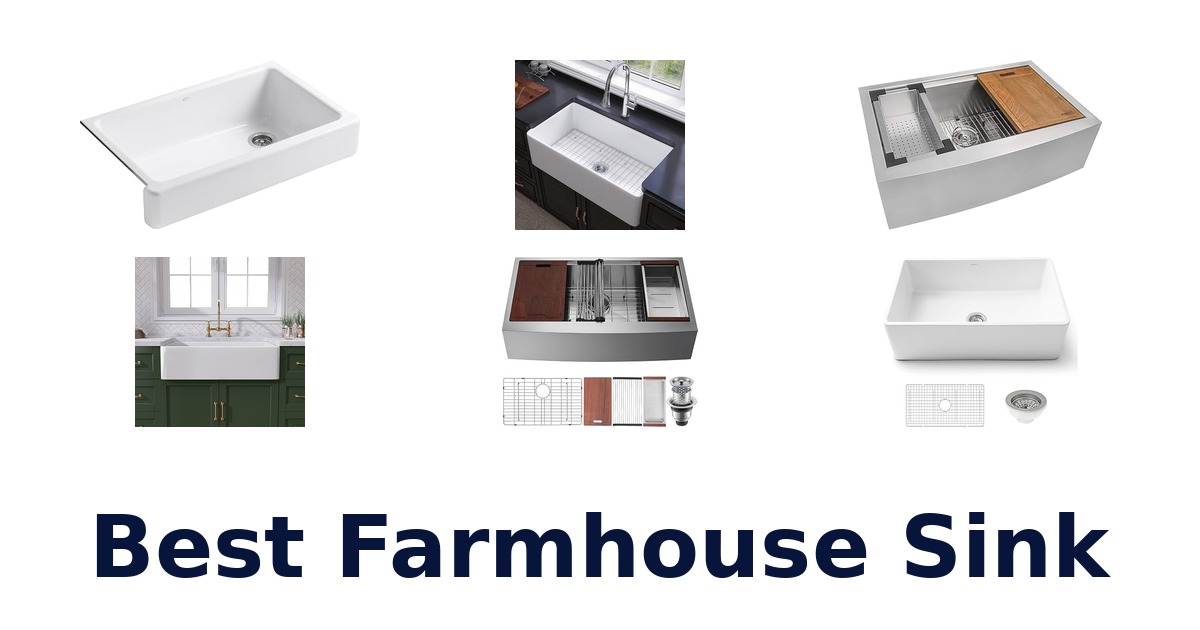 best farmhouse sink