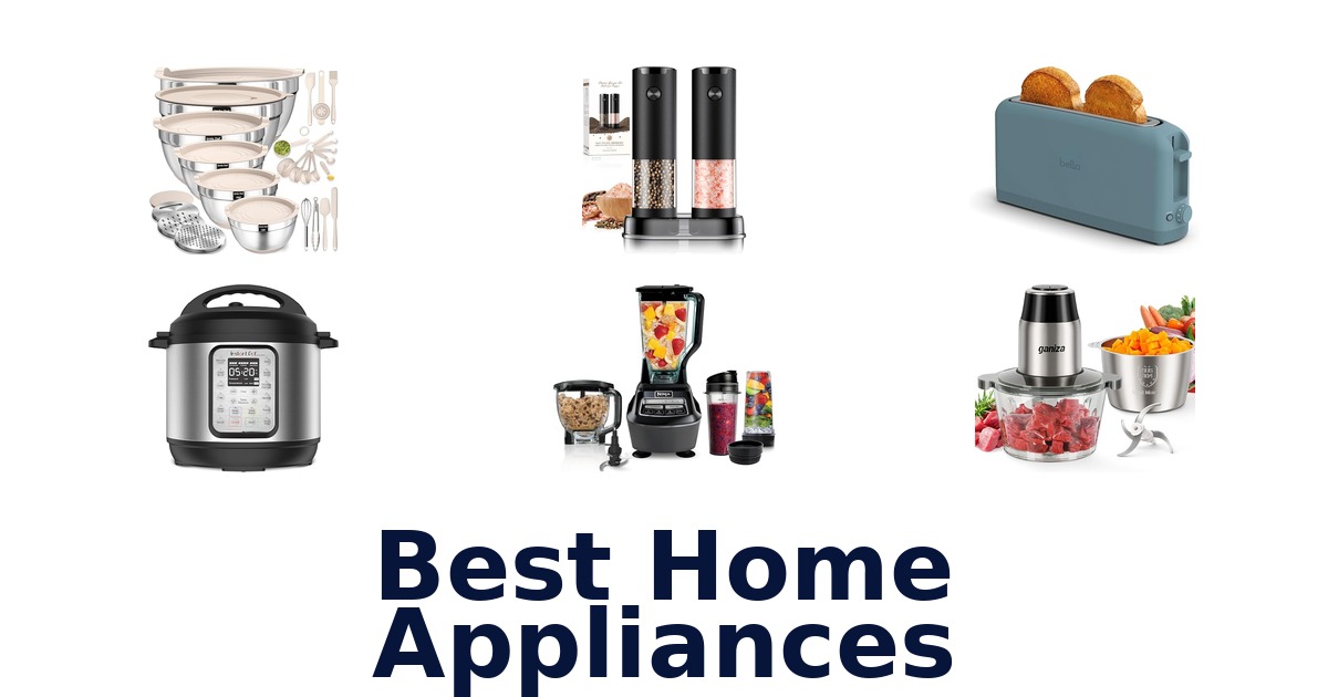 best home appliances