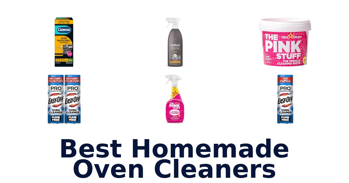 best homemade oven cleaners