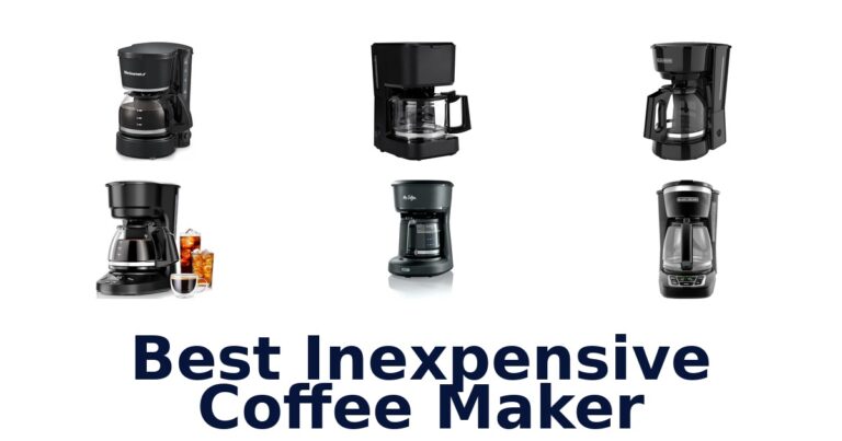best inexpensive coffee maker