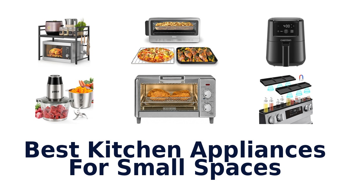best kitchen appliances for small spaces