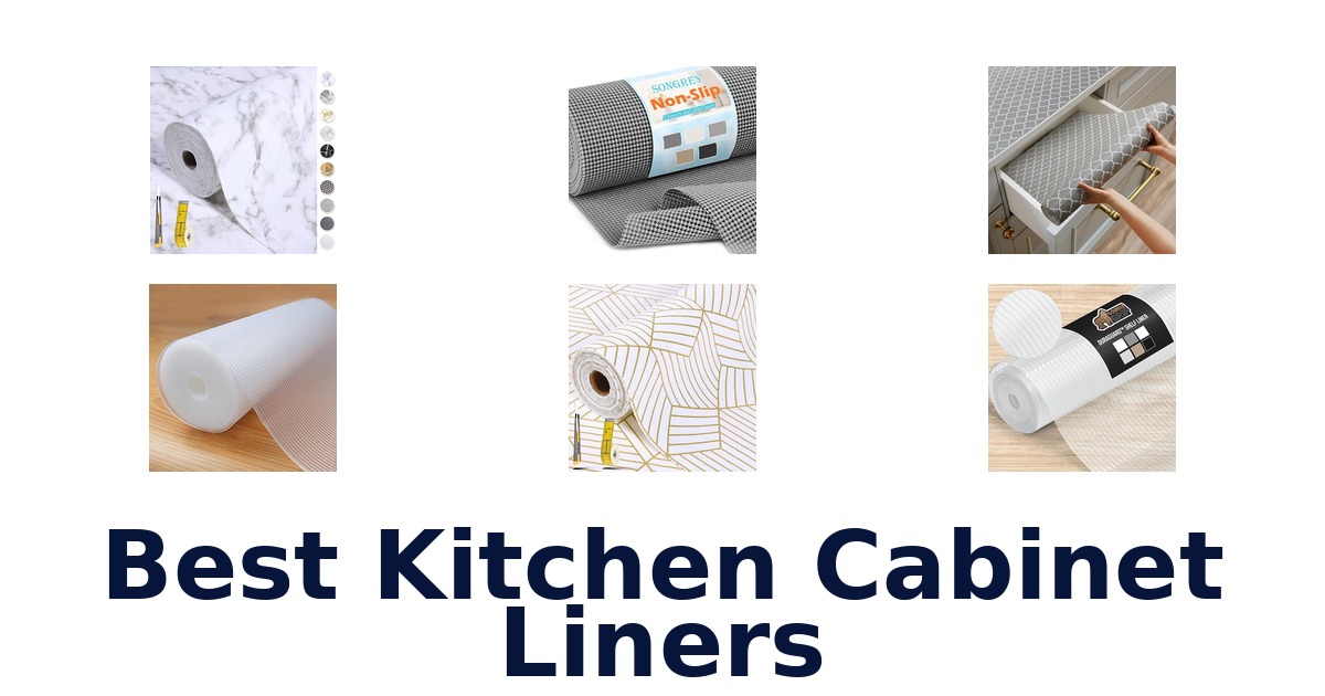 best kitchen cabinet liners