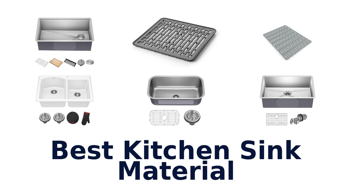 best kitchen sink material