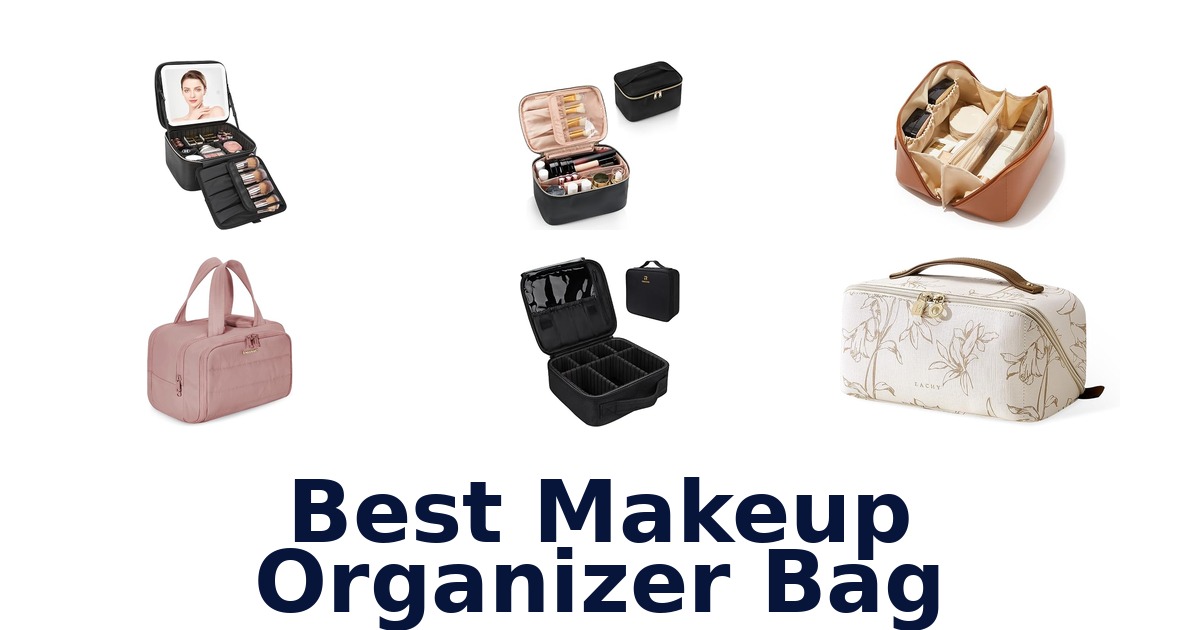 best makeup organizer bag