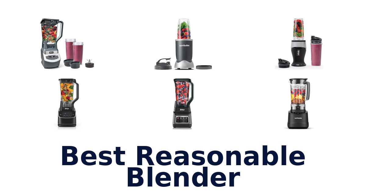best reasonable blender